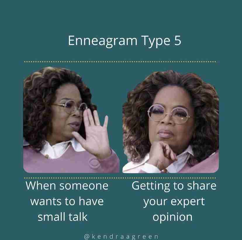 Oprah as a type 5