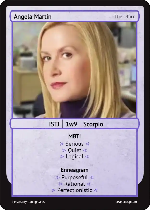 Angela Martin Enneagram & MBTI Personality Type