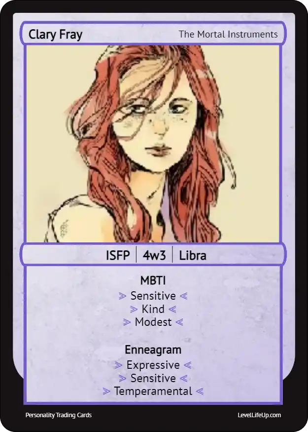 Clary Fray Enneagram & MBTI Personality Type