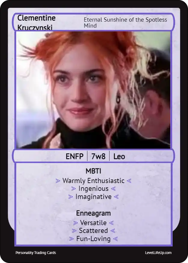 Clementine Kruczynski Enneagram & MBTI Personality Type