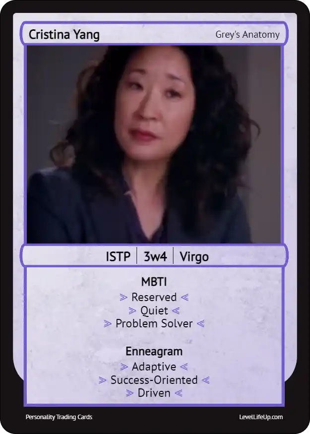 Cristina Yang Enneagram & MBTI Personality Type