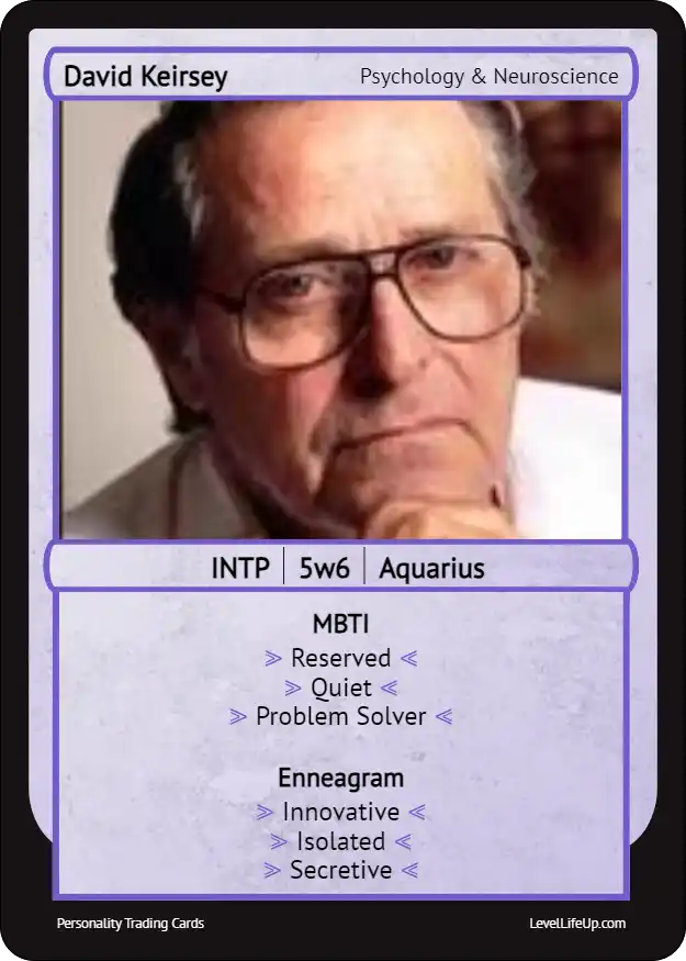 David Keirsey Enneagram & MBTI Personality Type