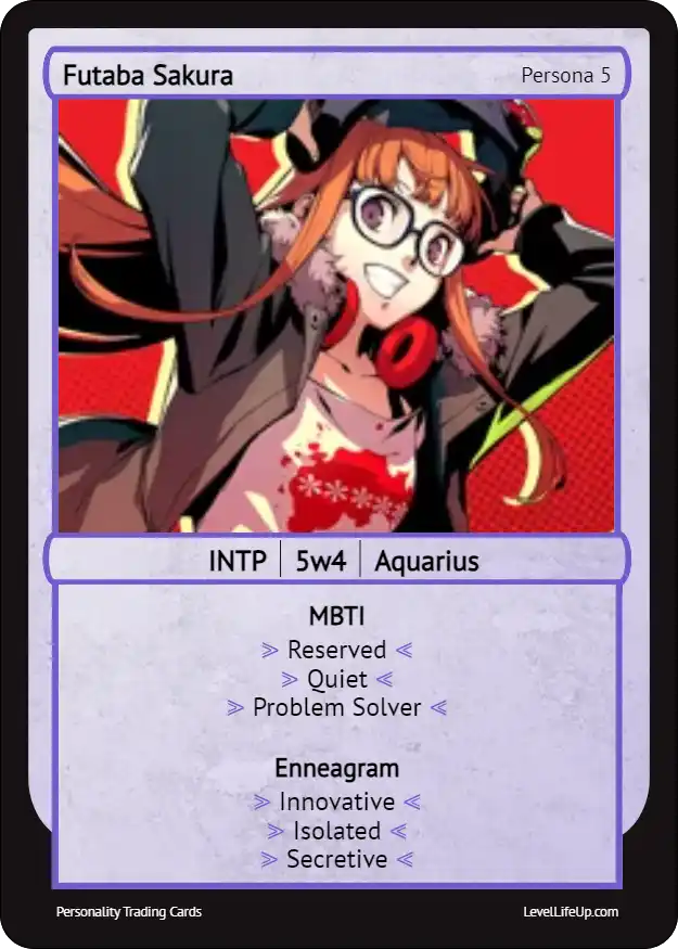 Futaba Sakura Enneagram & MBTI Personality Type