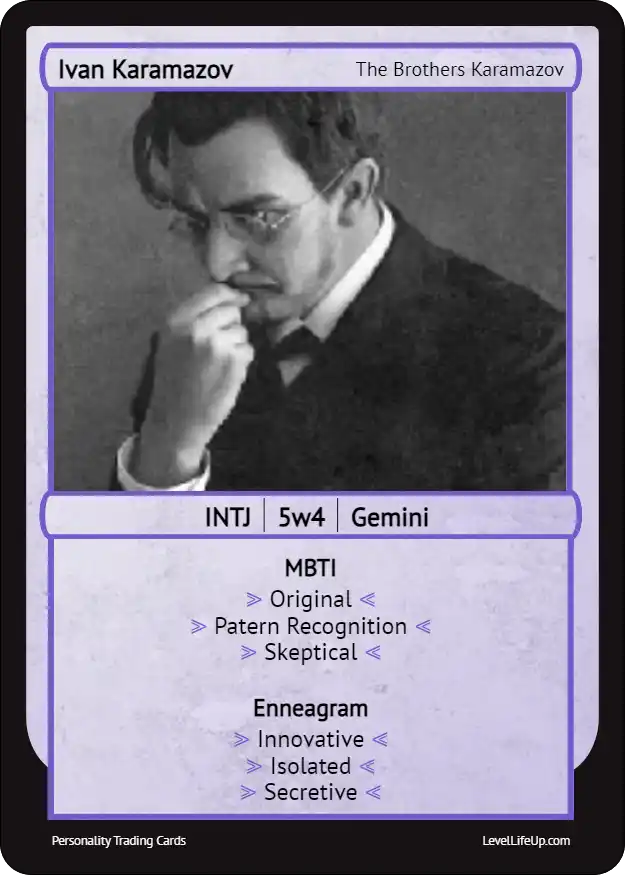 Ivan Karamazov Enneagram & MBTI Personality Type