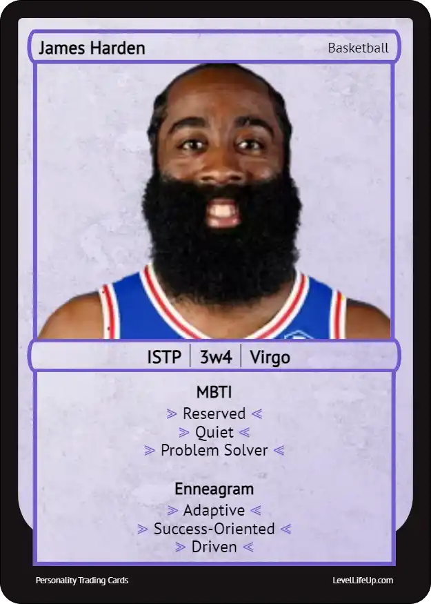 James Harden Enneagram & MBTI Personality Type