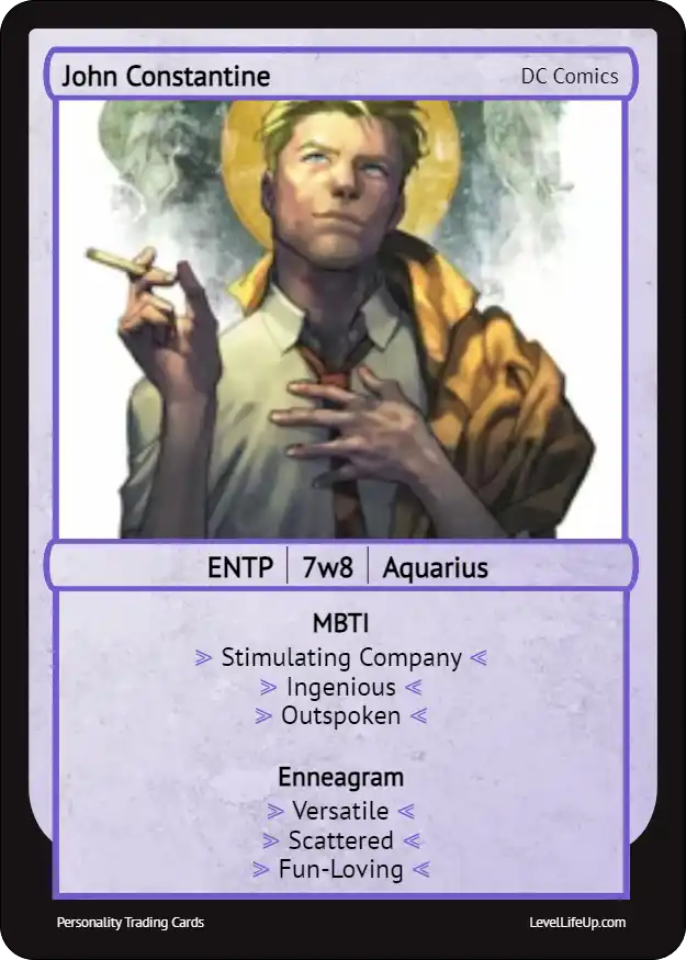 John Constantine Enneagram & MBTI Personality Type