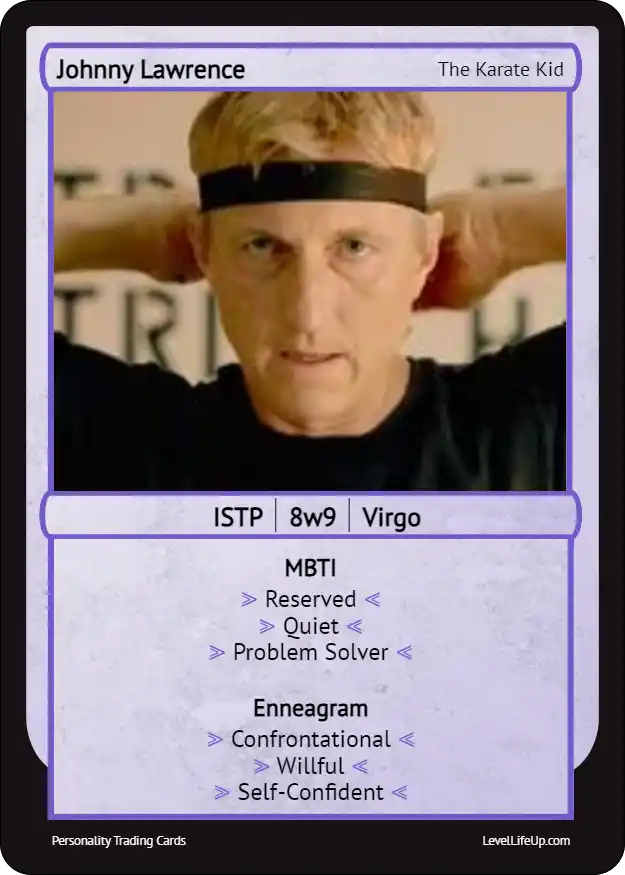 Johnny Lawrence Enneagram & MBTI Personality Type