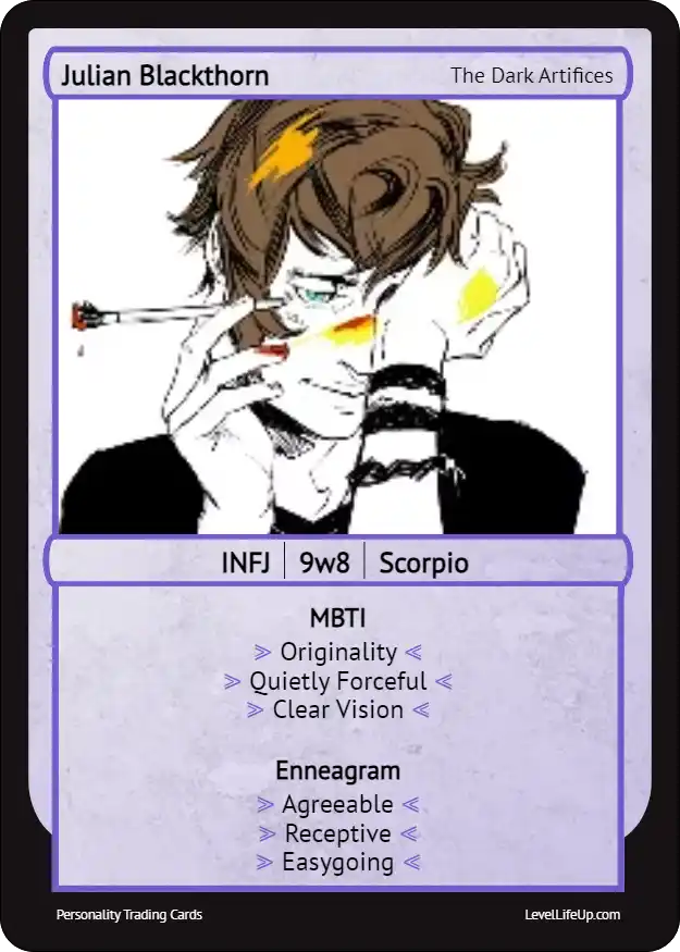 Julian Blackthorn Enneagram & MBTI Personality Type