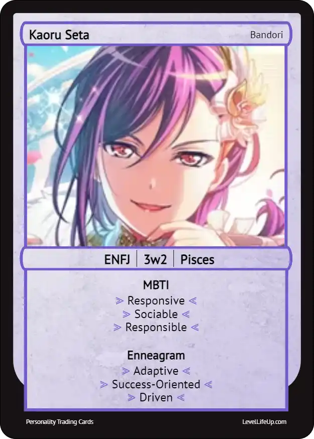 Kaoru Seta Enneagram & MBTI Personality Type