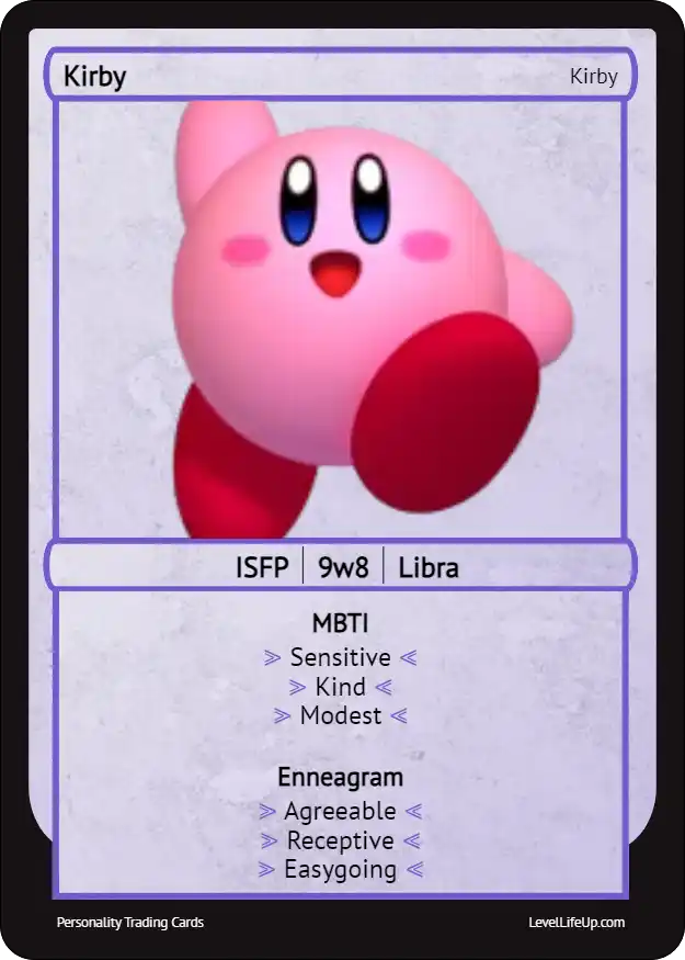 Kirby Enneagram & MBTI Personality Type