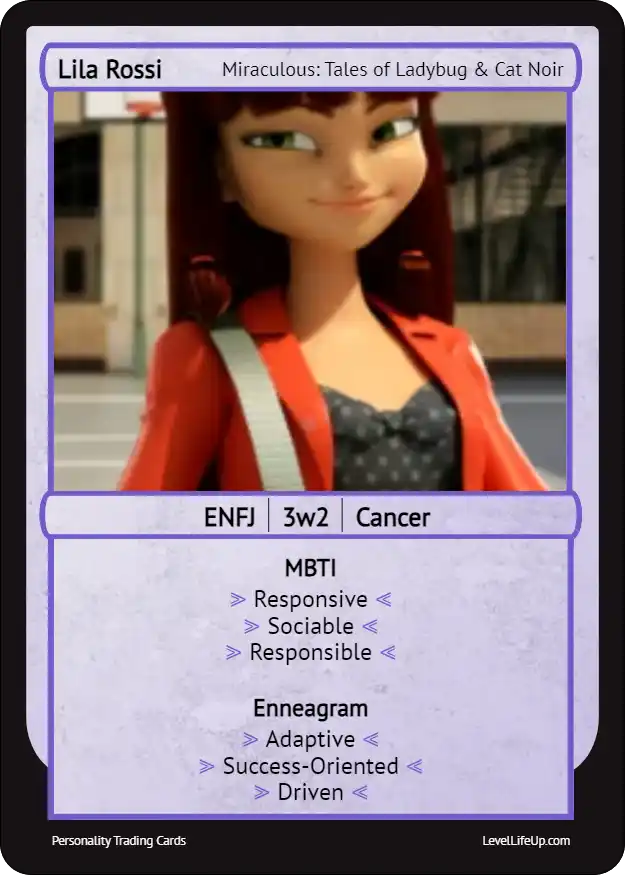 Lila Rossi Enneagram & MBTI Personality Type