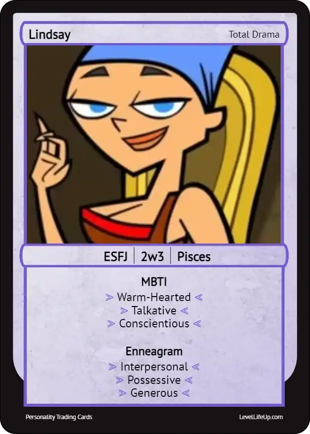 Lindsay enneagram card