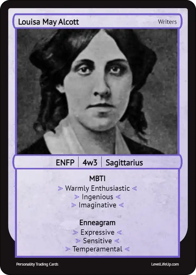 Louisa May Alcott Enneagram & MBTI Personality Type