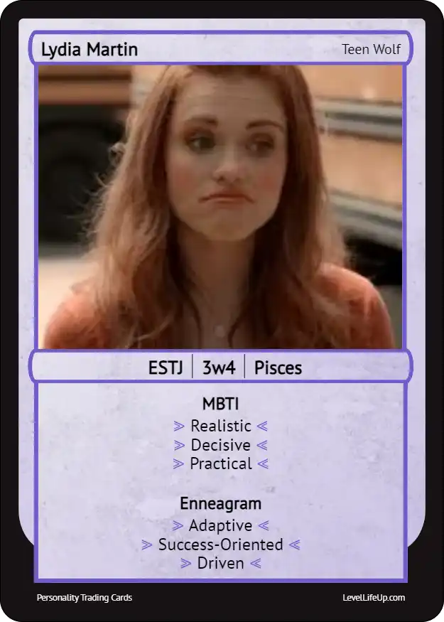 Lydia Martin Enneagram & MBTI Personality Type