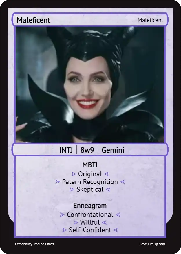 Maleficent Enneagram & MBTI Personality Type