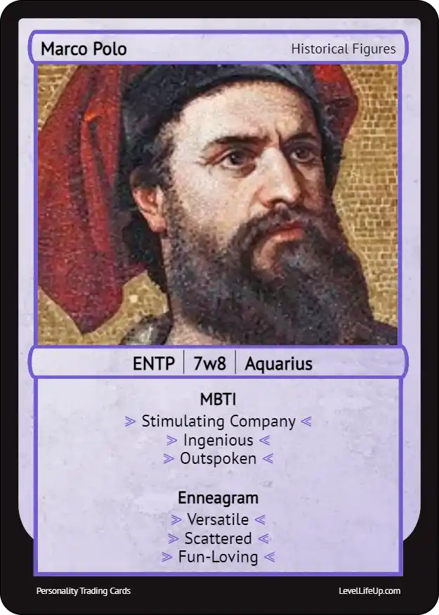 Marco Polo enneagram card