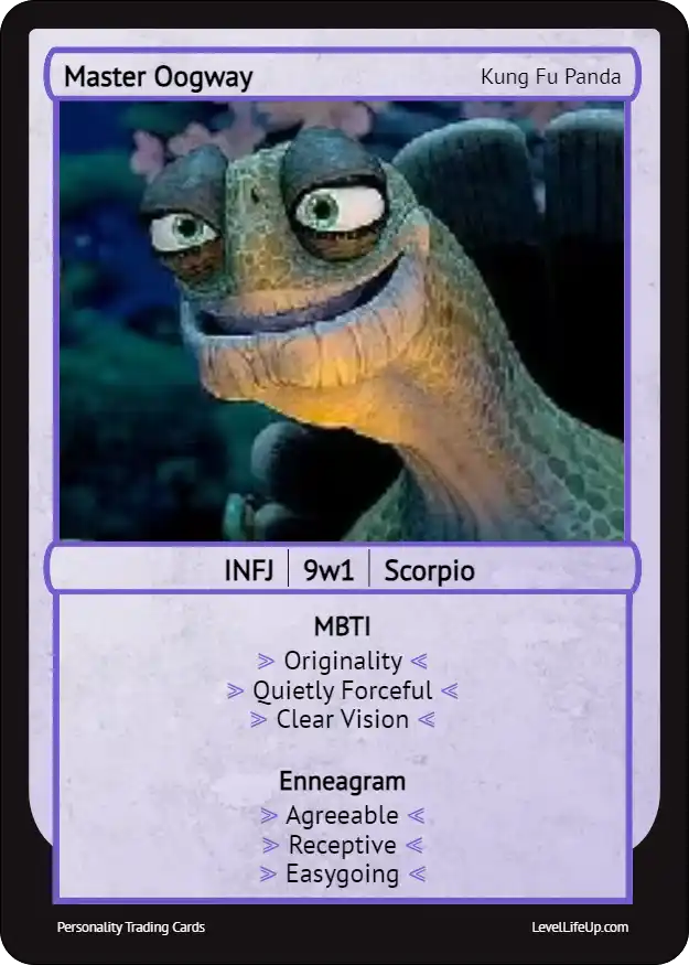 Master Oogway Enneagram & MBTI Personality Type