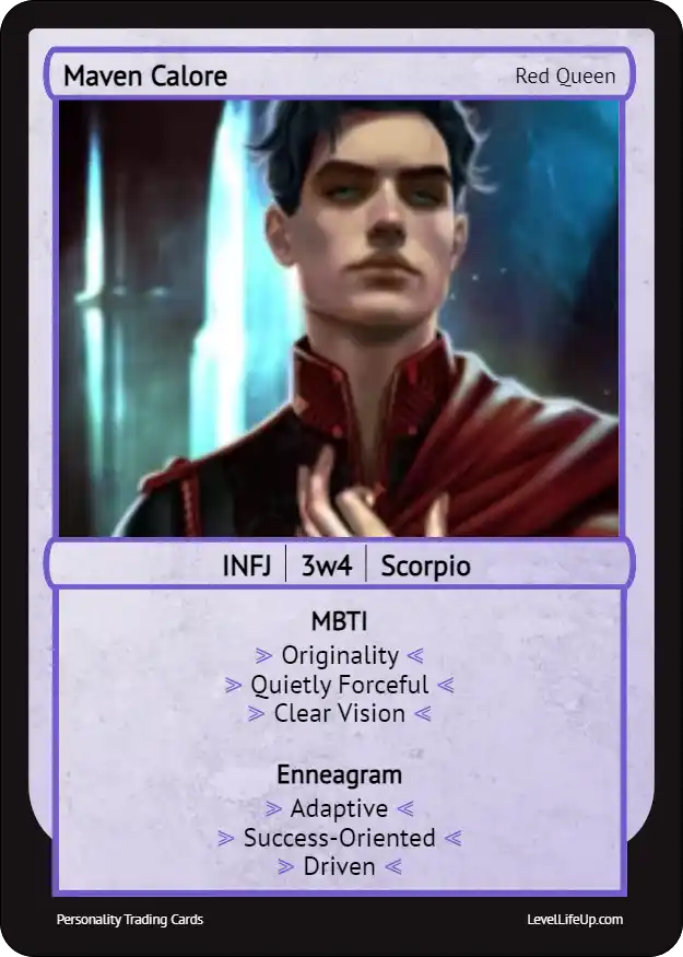 Maven Calore MBTI card