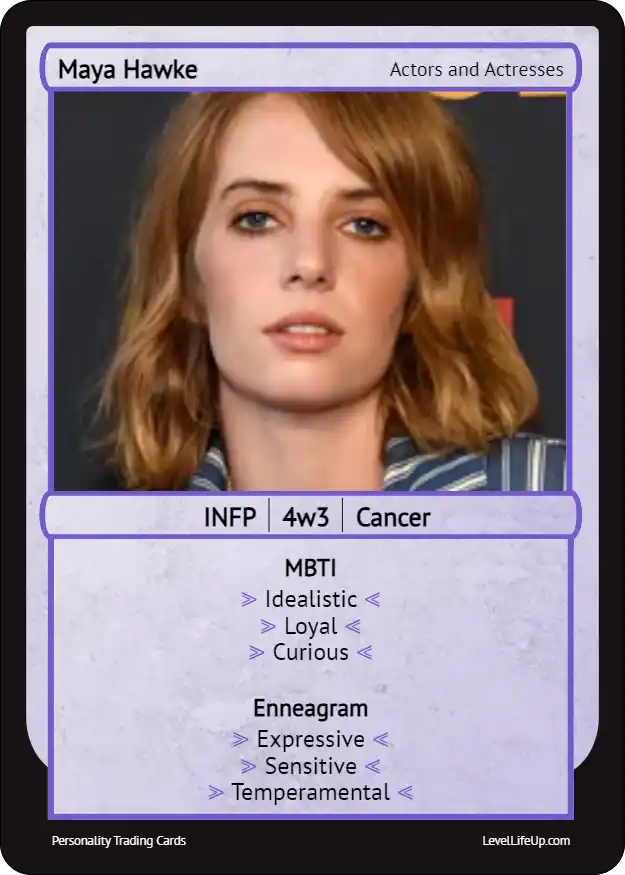 Maya Hawke Enneagram & MBTI Personality Type