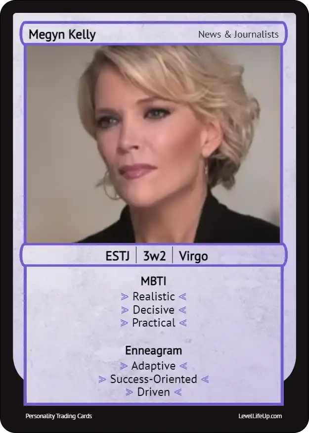 Megyn Kelly enneagram card