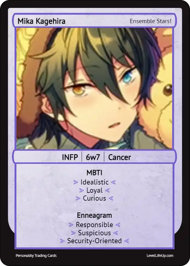 Mika Kagehira Enneagram & MBTI Personality Type