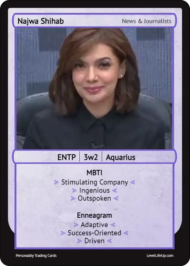 Najwa Shihab enneagram card