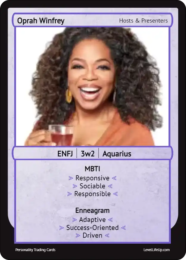Oprah Winfrey Enneagram & MBTI Personality Type