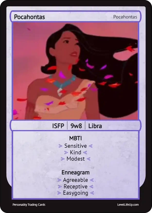 Pocahontas Enneagram & MBTI Personality Type