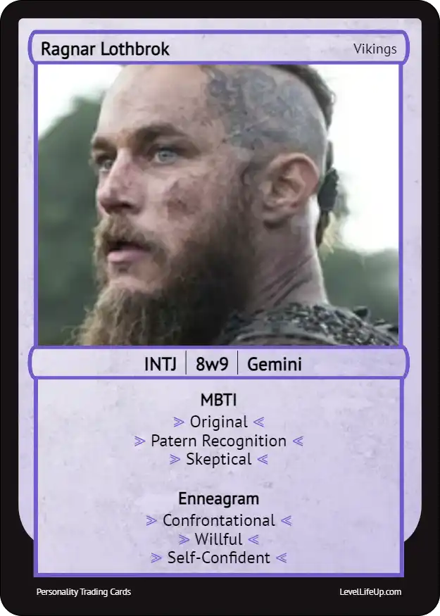 Ragnar Lothbrok Enneagram & MBTI Personality Type
