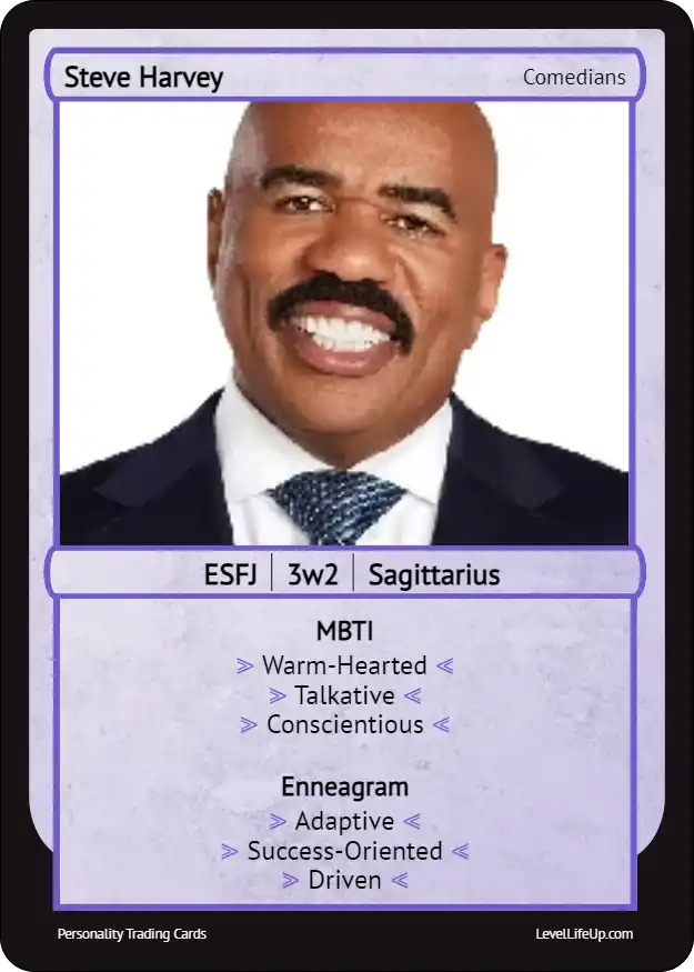 Steve Harvey Enneagram & MBTI Personality Type