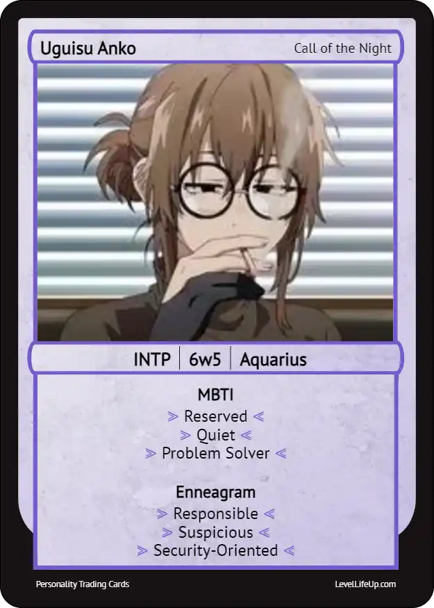 Uguisu Anko Enneagram & MBTI Personality Type